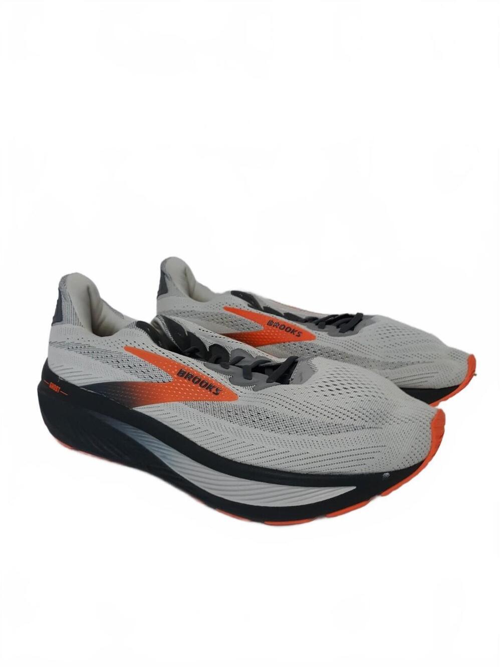 Brooks Mens Ghost 17 1104424E048 Oyster 12.5 Extra Wide